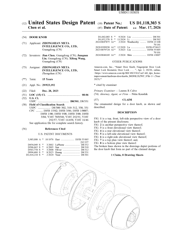 Design Patent 2