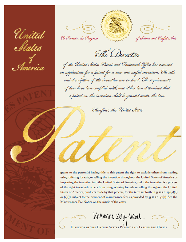 Invention Patent 1